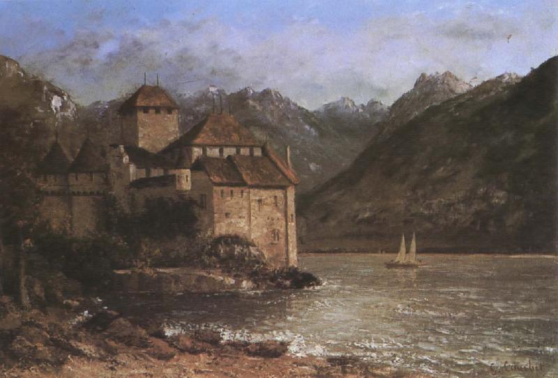Gustave Courbet Castle oil painting picture